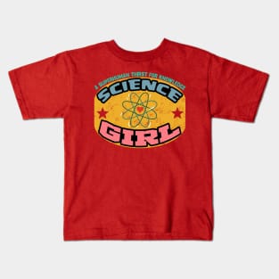 Science Girl Kids T-Shirt